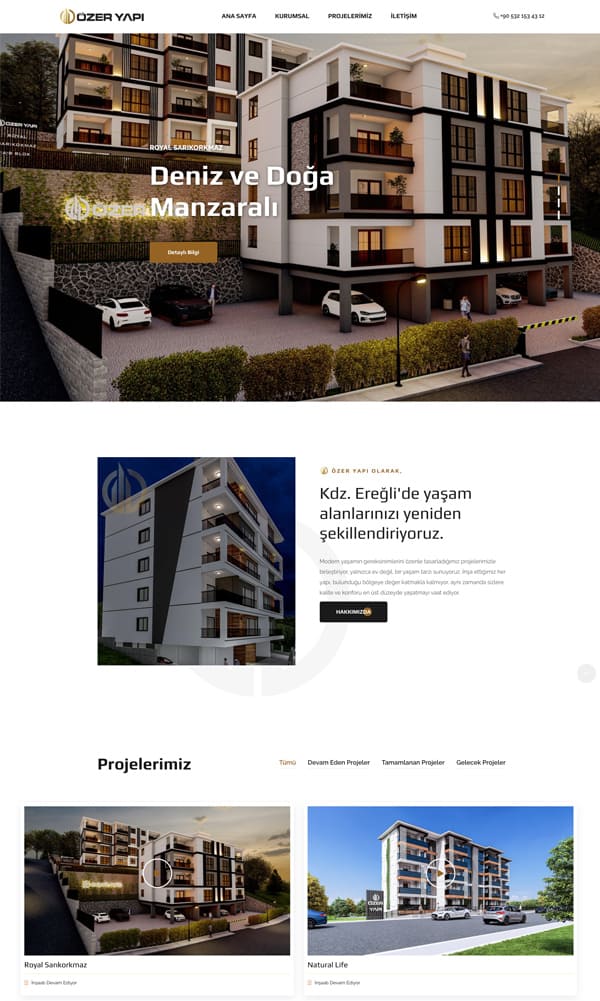 Goreel Works web tasarım projesi 11