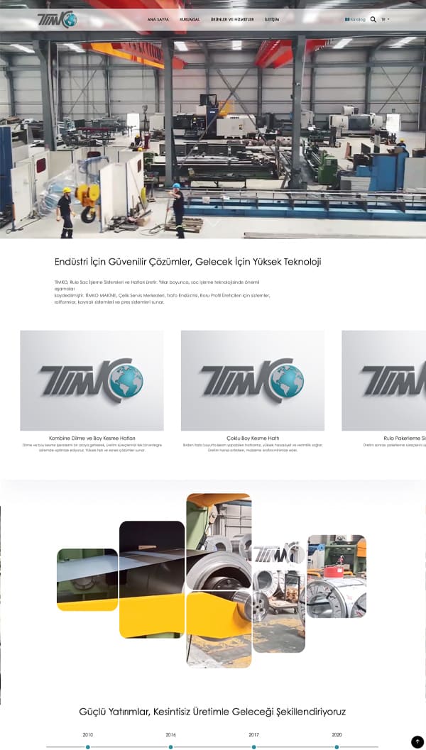 Goreel Works web tasarım projesi 14