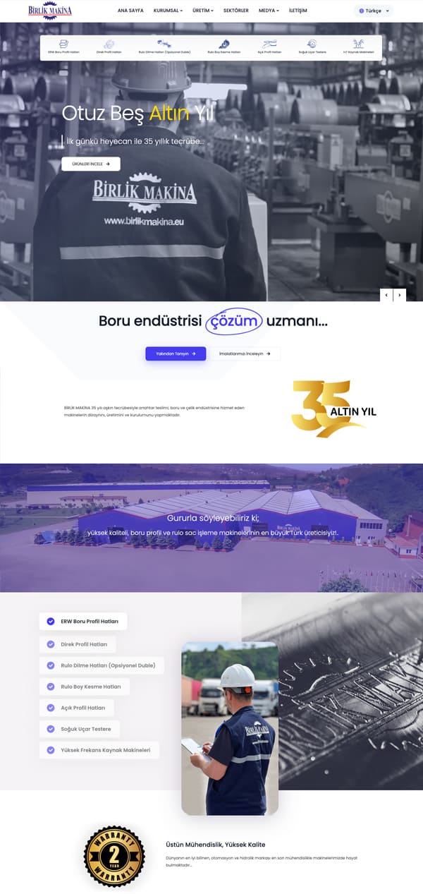 Goreel Works web tasarım projesi 4