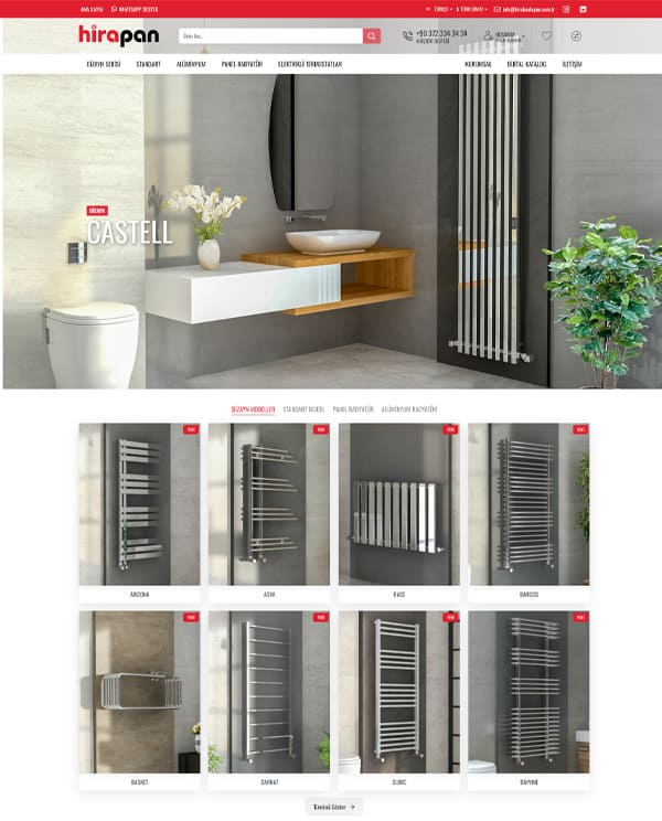 Goreel Works web tasarım projesi 8